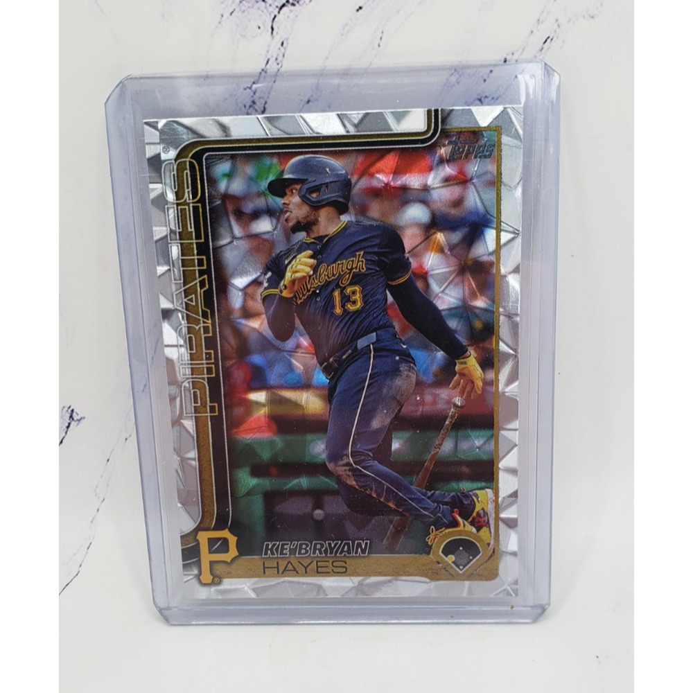2025 Topps Series 1 - Ke'Bryan Hayes Pittsburgh Pirates #248 Diamante Foil